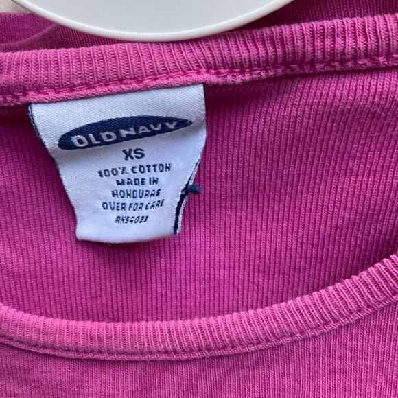 2/$19 Long Sleeve Tees in Solid Pink and Stripes size XSP - Picture 5 of 8